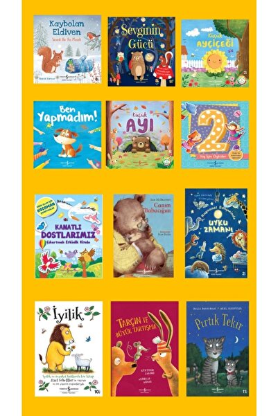 TÜRKİYE İŞ BANKASI KÜLTÜR YAYINLARI Okul Öncesi Çocuklarınız Için Resimli Mas...