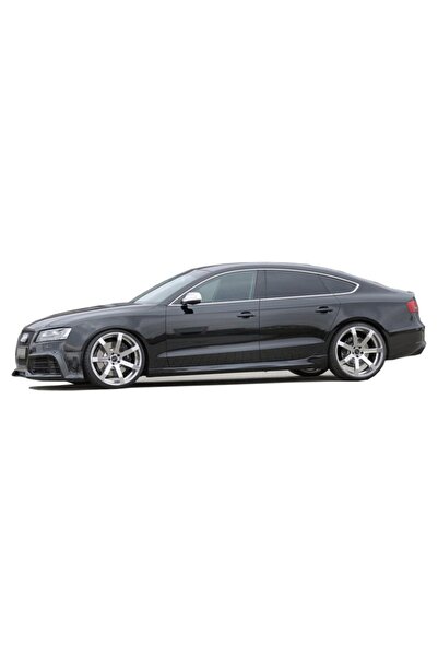 X POWER TUNİNG Audi A5 8p3 2008 - 2016 Sportback 4 Kapı Rs5 Yan Marşpiyel Set...