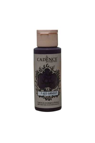 Cadence Style Matt Fabric Kumaş Boyası F-615 Karadut 59 Ml.