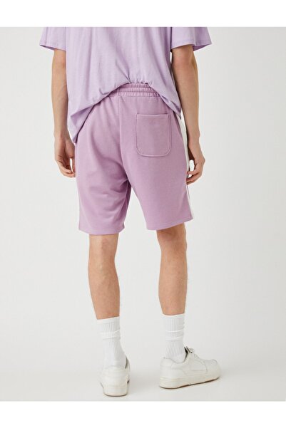 Koton Pruhované vyšívané šortky