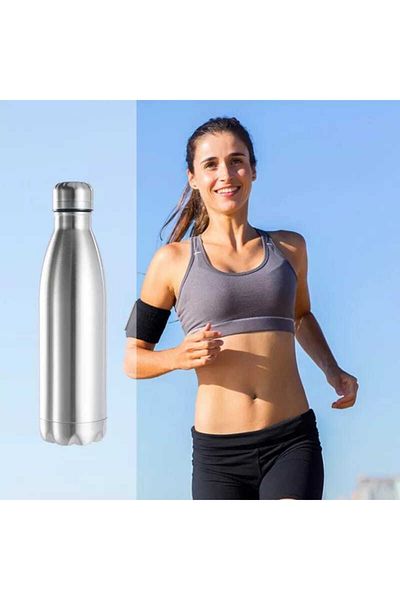 NRDLİFE Double Layer Stainless 304 Steel Thermos Flask 500 Ml Thermos Flask Nrd885 Metal