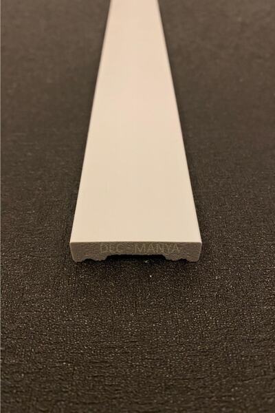 Decomanya Boyanabilir Duvar Çıtası 4 Cm Düz Poliüretan Çıta Boyanabilir Çıta ...