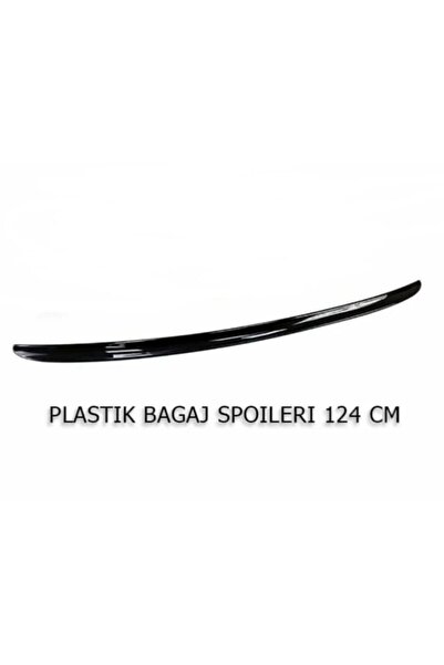 Compax Kia Cerato 2016 Uyumlu Bagaj Üstü Spoiler Piano Black Tam Uyumlu 124 Cm
