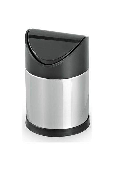 EFOR METAL Efor Desktop Swinging Lid Trash Can 430k 851