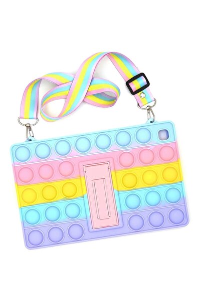 m.tk moveteck Ipad 10.2 Inç 8. Nesil Uyumlu Kılıf Popit Çocuk Tablet Standlı ...