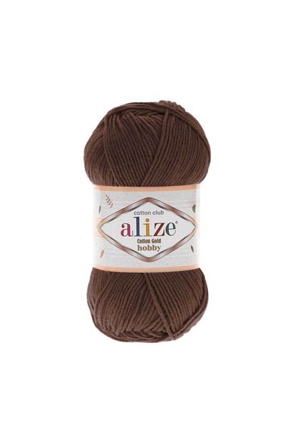 Alize Brown Cotton Gold Hobby 493 - 50 Gr