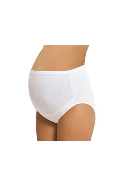 Koza Women's White Pregnant Mother Maternity Panties New Season (1 Piece Econ...