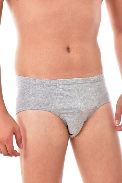 Seher Yıldızı New Season Grey Ανδρικό Slip Kom - Ser Seher 6 Τεμάχια