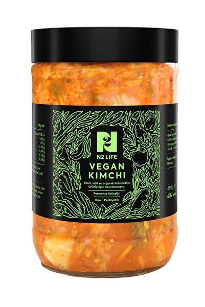 N2 Life Vegan Kimchi Kore Turşusu 600gr.