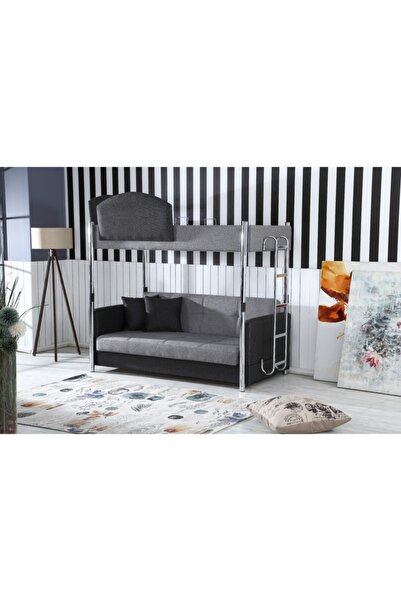 SHOW Ran-ka Ranza Kanepe Baza 3 Ürün Bir Arada Gri