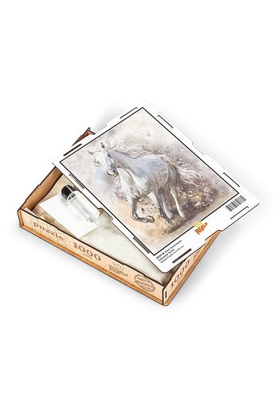 King Of Puzzle Wooden Puzzle Station Illustration 1000 Piece Puzzle