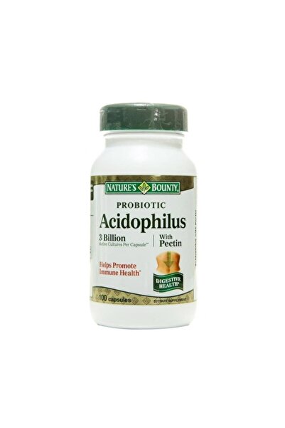 Nature's Bounty Probiotic Acidophilus 100 Kapsül