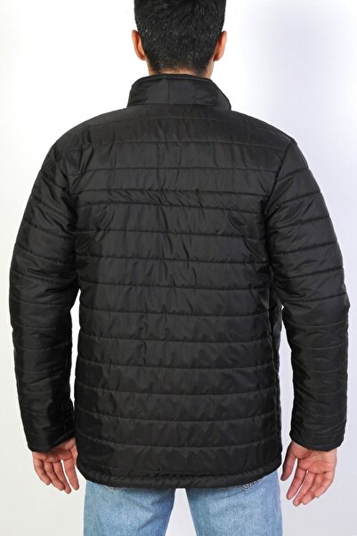 pumking Ανδρικό Μαύρο Σακάκι Ανοιξιάτικο Μπουφάν