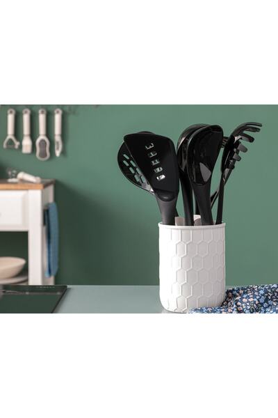 English Home Murano Plastik 6'lı Servis Seti 30 Cm Bej