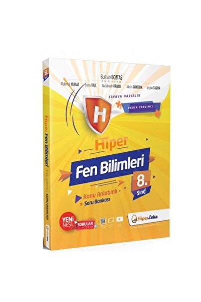 HiperZeka Yayınları 8. Sınıf Fen Bilimleri Konu Anlatımlı Soru Bankası