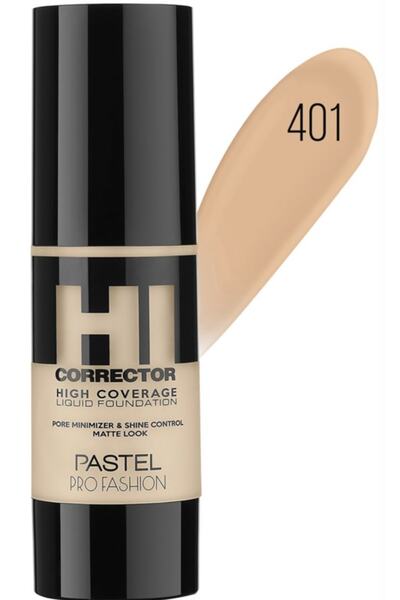 Pastel High Coverage Liquid Foundation 401