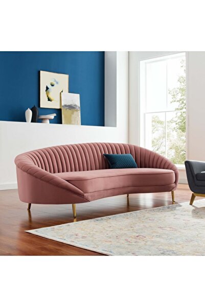 EMBA LUXURY Fasulye Kanepe 3'lü Koltuk