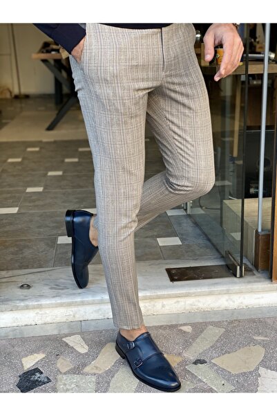 SARDINELLI Slim Fit Yan Cepli Kumaş Pantalon