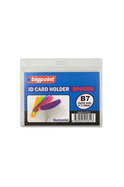 Bigpoint Horizontal Protection Card Bag B7 128X91 mm 10-Piece Bag