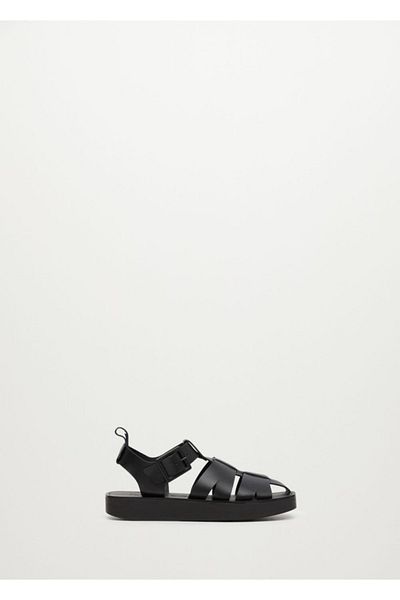 MANGO Woman Leder-Jelly-Schuhe