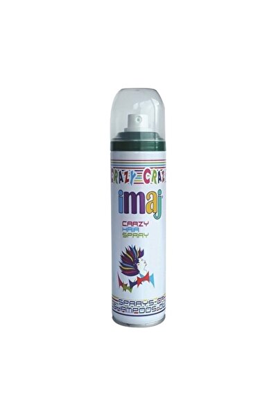 İmaj Crazy Hair Geçici Renkli Saç Spreyi Yeşil 100ml