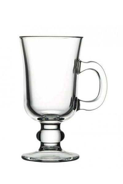 Paşabahçe 55141 Irish Coffee 2 Cup with Handle 230 Cc