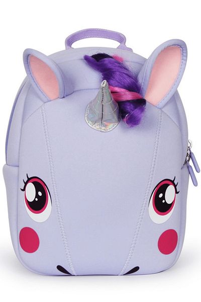 Supercute Unicorn Kindergarten Backpack / Purple