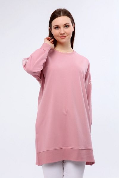 Birol Triko Women's Patterned Powder Tunic