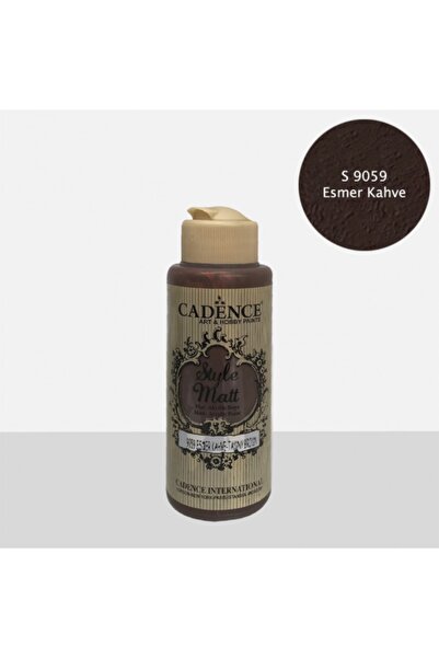 Cadence Style Mat Akrilik Boya S-9059 Esmer Kahve 120ml