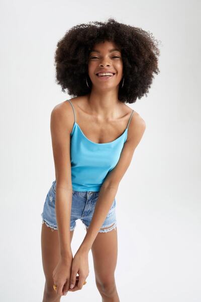 Turquoise Tank Top u0026 Body Styles, Prices - Trendyol