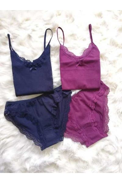 KOTA Women's 2 Rope Strapped Athlete Panties Set New Season