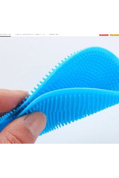AntaStore Soft Silicone Dishwashing Brush Sponge Non-Spill (2 Pieces)