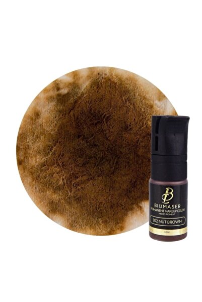 BİOMASER 302 Nut Brown Kalıcı Makyaj Kaş Boyası