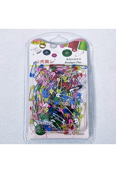 EleganTShoP Minik Metal Renkli Çengelli Iğne 1dksg08