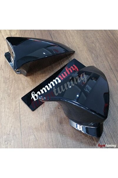 HYM TUNİNG Seat Leon Mk3 Yarasa Ayna Kapağı - Parlak Siyah Abs Plastik