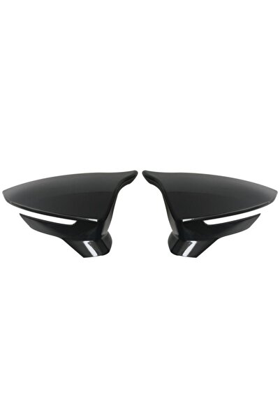 HYM TUNİNG Seat Ibiza Mk5 Yarasa Ayna Kapağı Parlak Siyah Abs Plastik, 2018+