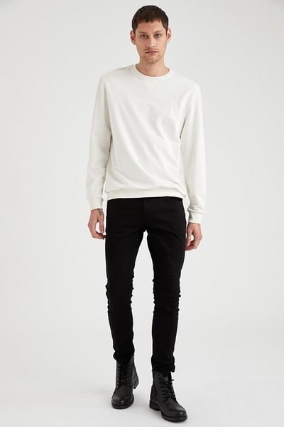 DeFacto Carlo Skinny Fit Χαμηλή μέση στενό τζιν παντελόνι