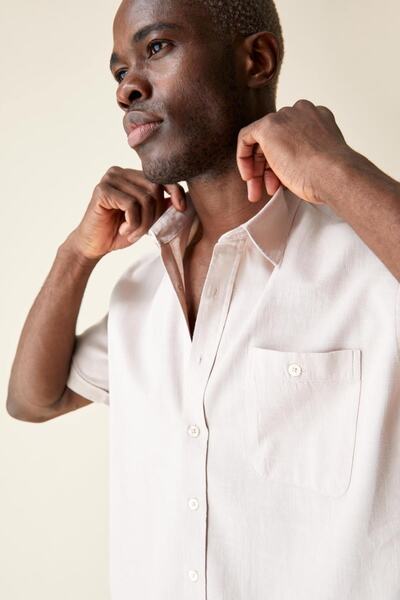 DeFacto Regular Fit Basic Short Sleeve Shirt