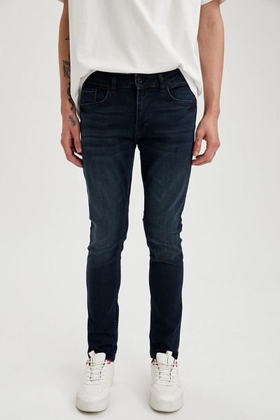 DeFacto Carlo Skinny Fit κανονική μέση στενό τζιν παντελόνι