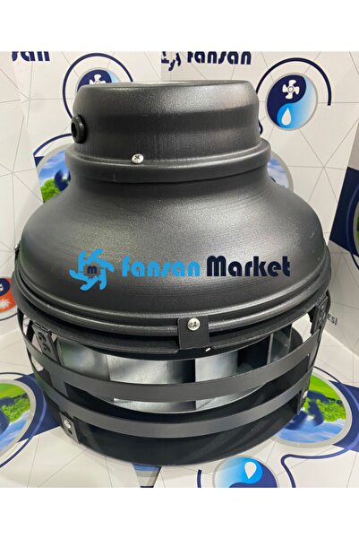 Fansan Baca Fanı Motor Hava Akımı Dışında 1.500 M3/h Baca Silici Fan