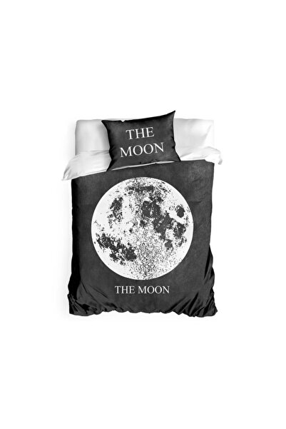 Club Cotton طقم غطاء لحاف فردي مطبوع رقميًا من القطن بنسبة 100% من Moon
