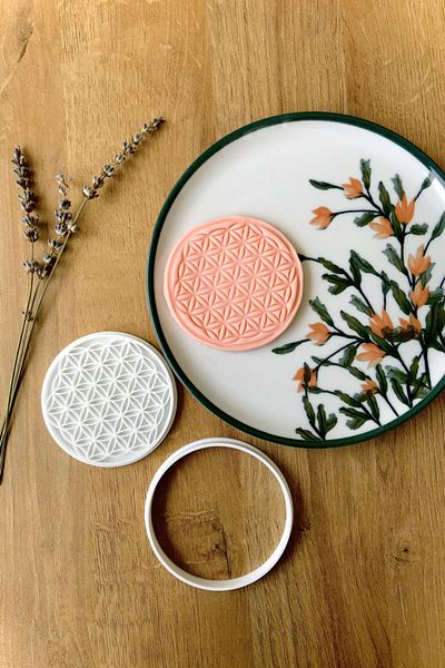CESTOPİENO Flower of Life Cookie Mold