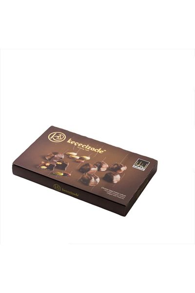 KEÇECİZADE Keçecizade - Chocolate Covered Double Pistachio Turkish Delight 385 Gr