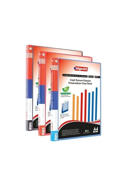 Bigpoint Sunum Dosyası Cepli 30'lu Kırmızı