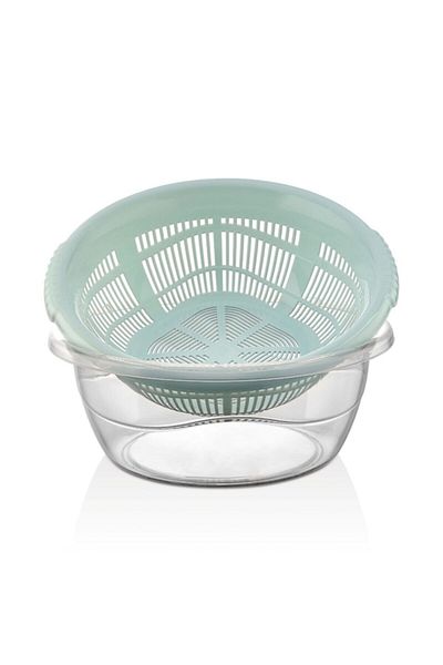 ADASEV PLASTİK Basin with Transparent Strainer