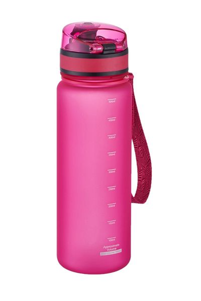 Uzspace 3026 - 500 ml Pink Tritan Flask/Juicer