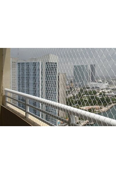 Asenya Kuş Filesi 2,5x12 Metre Balkon Filesi Kuş Önleme Ağı Kedi Filesi