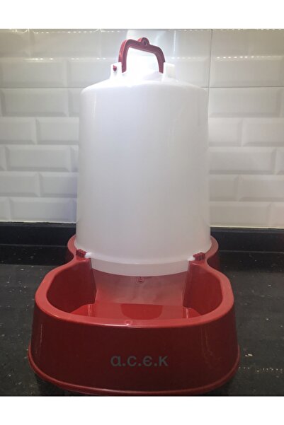 A.C.E.K PLASTİK Jumbo Hazneli Kedi - Köpek Mama Kabı 4 Kilogram [5 Adet ]
