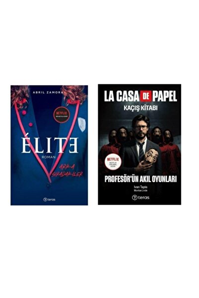 Genel Markalar La Casa De Papel - Elite Netflix Dizisi 2 Kitap Takım