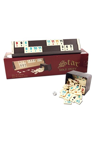 Star Okey Gold Okey Ahşap Takımı